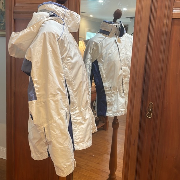 Columbia vertex jacket core interchange hood winter ski white women size L large - Picture 10 of 17